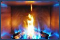 Blue Flame Fireplace? - Kylon Powell