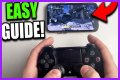 How to connect ps4 controller to Samsung s7