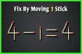 Matchstick Riddle: Solve 1x5=8 by Moving Just 1 Stick