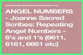
Repeating Angel Numbers - 1's and 6's  (1166, 1161, 6161, 6611, 661 etc)
