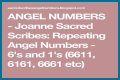 
Repeating Angel Numbers - 6's and 1's  (6611, 6161, 6661 etc)
